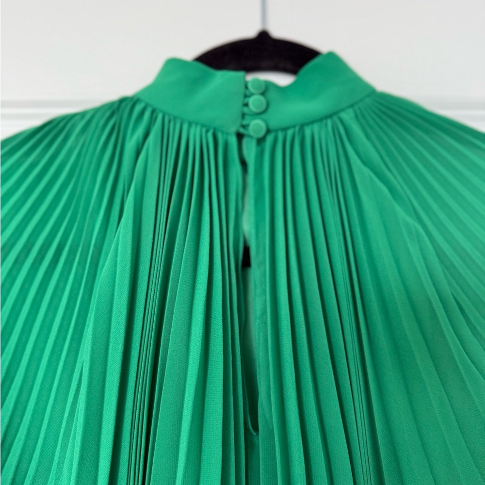 Like new PATBO Pleated Feather Trim Mini Dress $2,200 0 - Picture 10 of 11